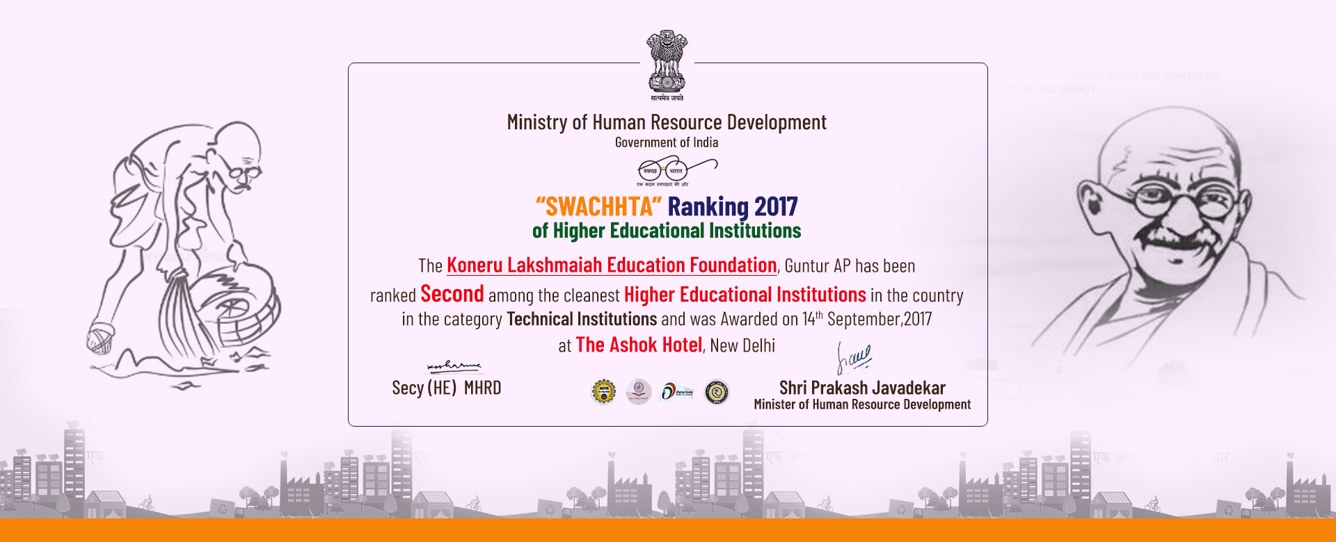 SWACHHTA” Ranking 